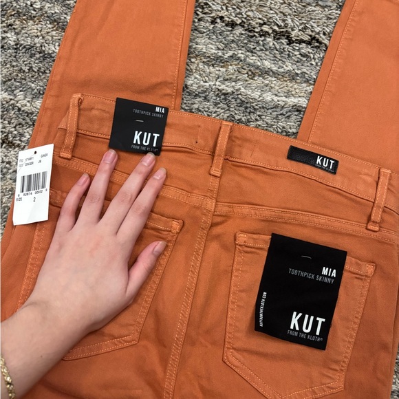 KUT From The Kloth Mia Toothpick Skinny Jeans Sz 2 NWT | KUT Skinny Jeans NEW - - Picture 9 of 12